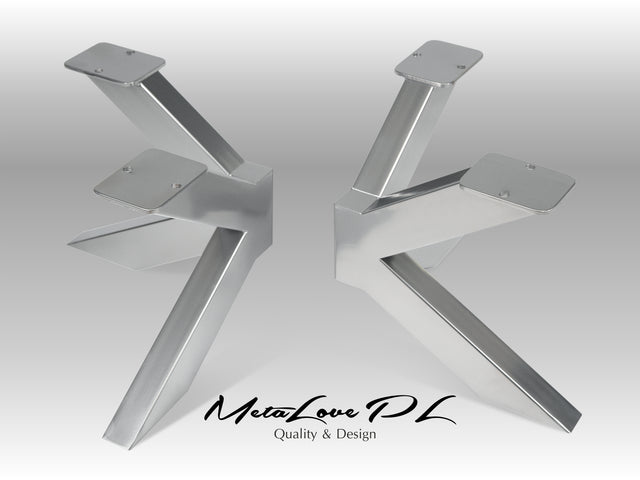 Coffee Table Legs, Bedroom Bench Legs, Set of 2, SPIDER 60.40
