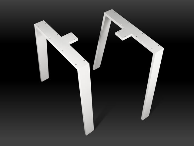 Trapezoid Metal Table Legs, Desk Legs, CLEO 80.20