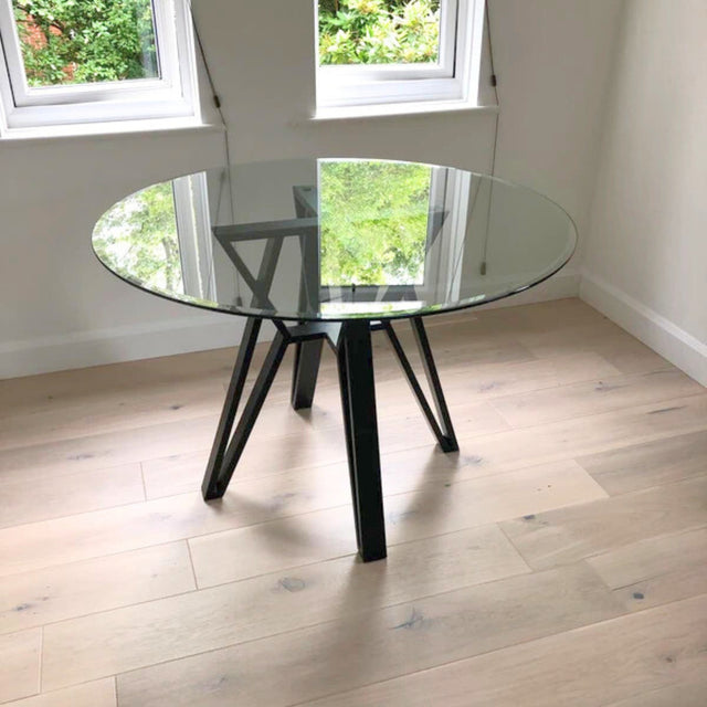 Unique Shape Metabl Table Base For Round Tabletop, VIRRO 60.20
