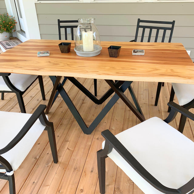 Metal Table Base Powder Coated, VIVO 60.30
