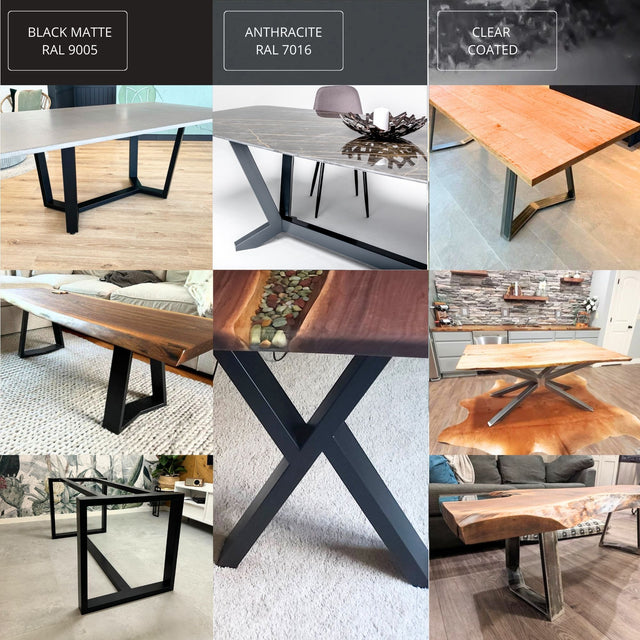 Pedestal Metal Dining Table Base, XSAVI 80.60