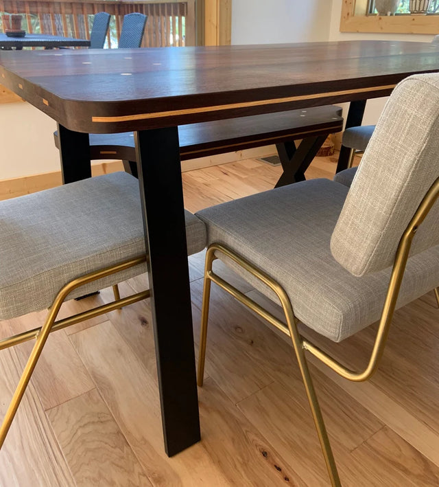 Trapezoid Metal Table Legs, Desk Legs, CLEO 80.20