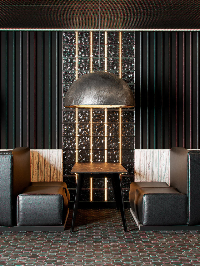 Modern Flat Steel Table Base, MALMO