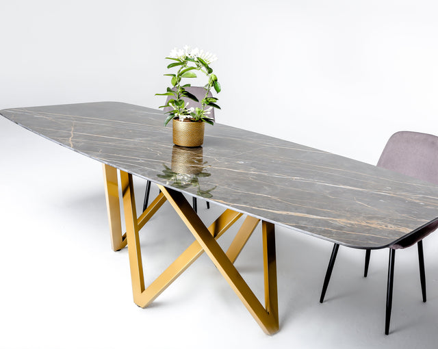 Metal Table Base Powder Coated, VIVO 60.30