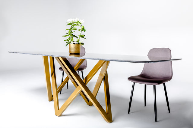 Metal Table Base Powder Coated, VIVO 60.30