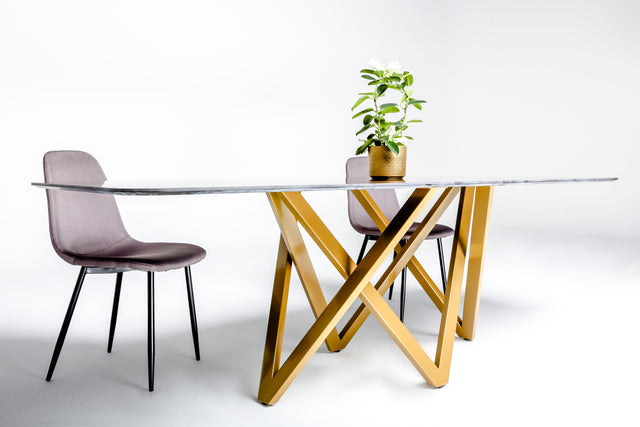 Metal Table Base Powder Coated, VIVO 60.30