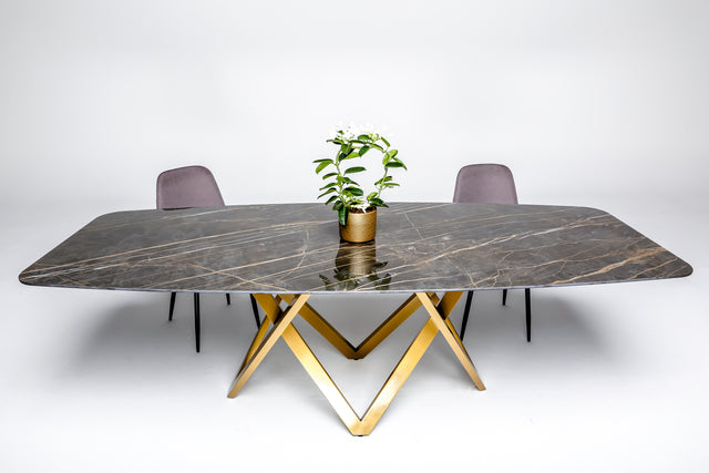 Metal Table Base Powder Coated, VIVO 60.30