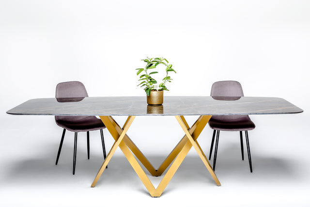 Metal Table Base Powder Coated, VIVO 60.30