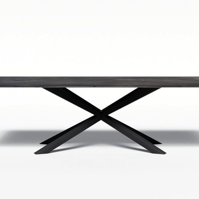 Pedestal Metal Dining Table Base, XSAVI 80.60