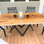 Metal Table Base Powder Coated, VIVO 60.30