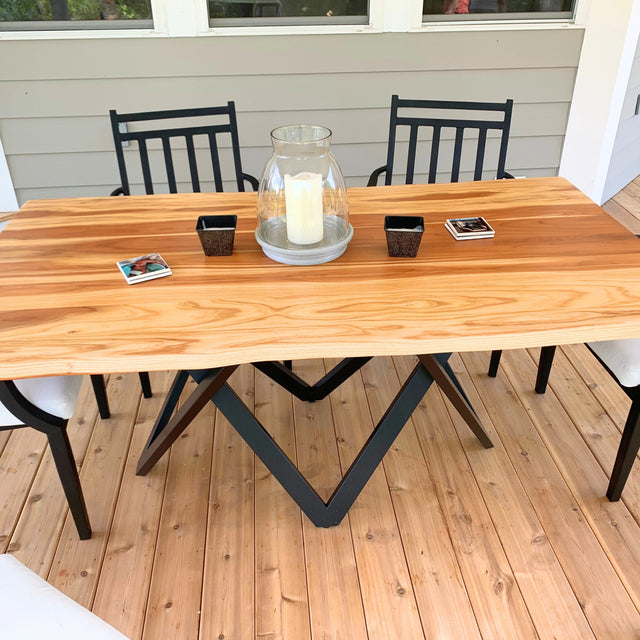 Metal Table Base Powder Coated, VIVO 60.30