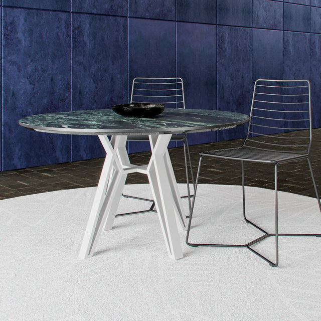 Unique Shape Metabl Table Base For Round Tabletop, VIRRO 60.20