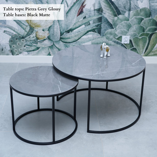 Coffee Tables With Ceramic Tops, DELIA
