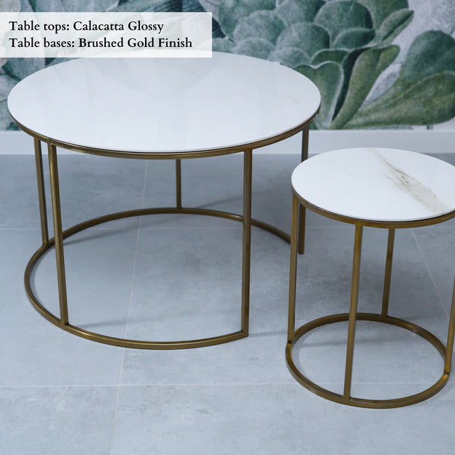 Coffee Tables With Ceramic Tops, DELIA