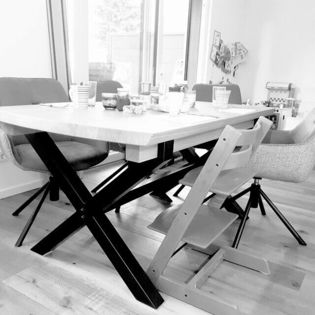 Modern Country Kitchen Table Base, XERO 70.70