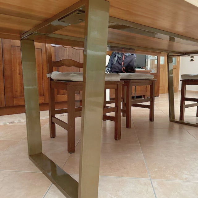 Metal Dining Table Legs With Additional Reinforcements, VEXI BASE 80.40