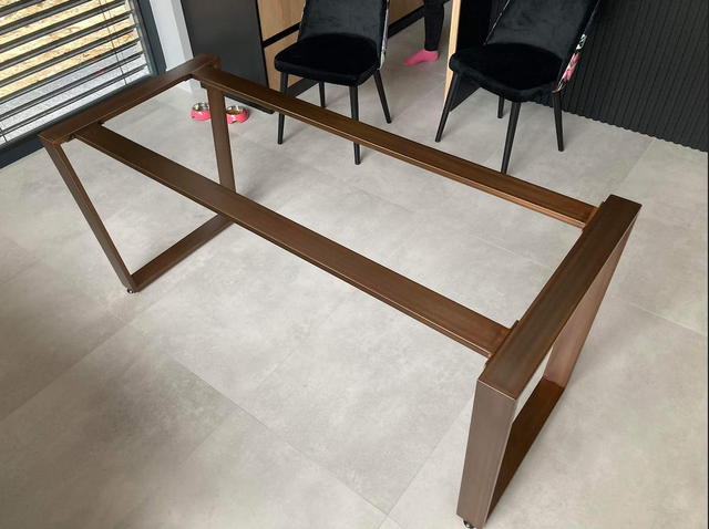 Metal Dining Table Legs With Additional Reinforcements, VEXI BASE 80.40