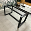Sturdy Metal Table Base Woth 3 Crossbars, CRUDO BASE 80.40