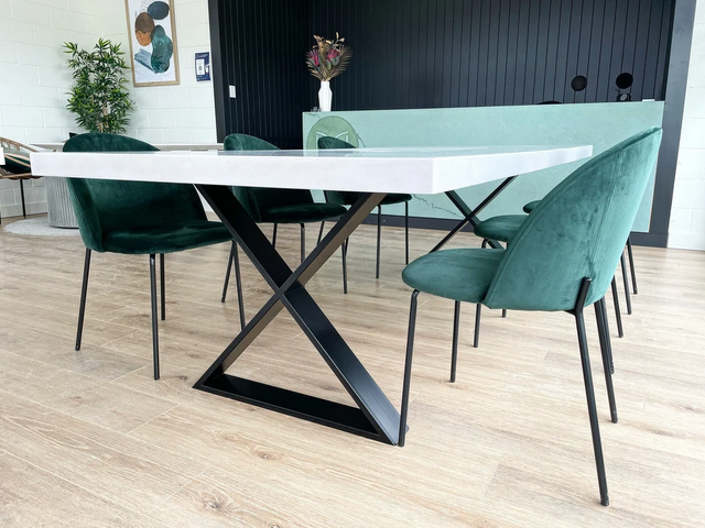X-shaped Table Legs Ideal For Epoxy Top, MR Xx 80.20