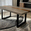 U-shaped Metal Dining Table Legs, Set of 2, CRUDO 80.40
