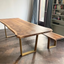 Metal Trapezoid Desk Legs, VEXI 80.20