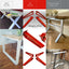 Metal Trapezoid Desk Legs, VEXI 80.20