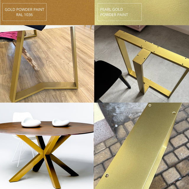 Stylish And Sturdy Metal Table Base, ZIZUU