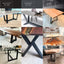 Kitchen Island Metal Legs, Table Legs, TEDOZ 80.20