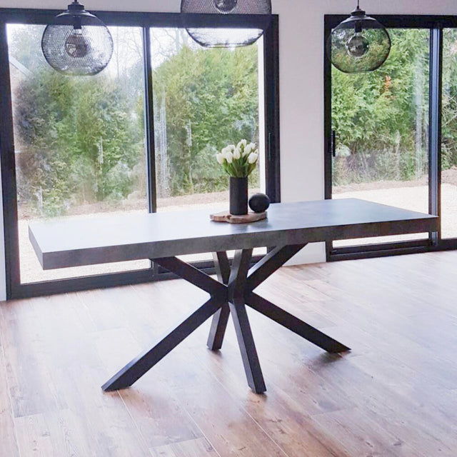 Kitchen Metal Table Base Ideal for Oval Top, XSAVIER 80.60