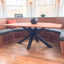 Kitchen Metal Table Base Ideal for Oval Top, XSAVIER 80.60