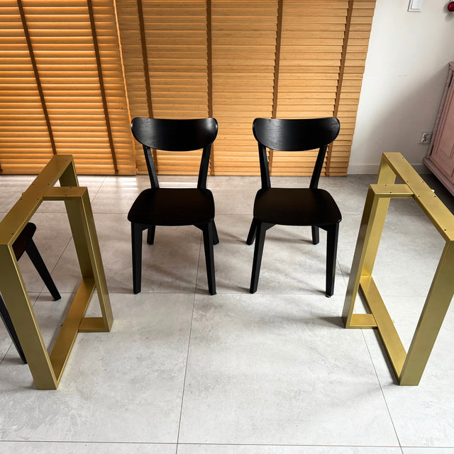 T-Shaped Steel Table Legs, TED 80.20
