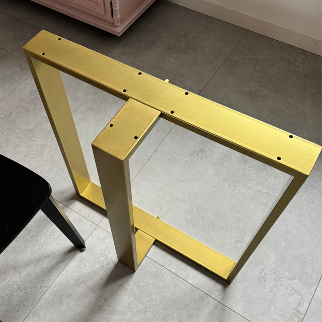 T-Shaped Steel Table Legs, TED 80.20