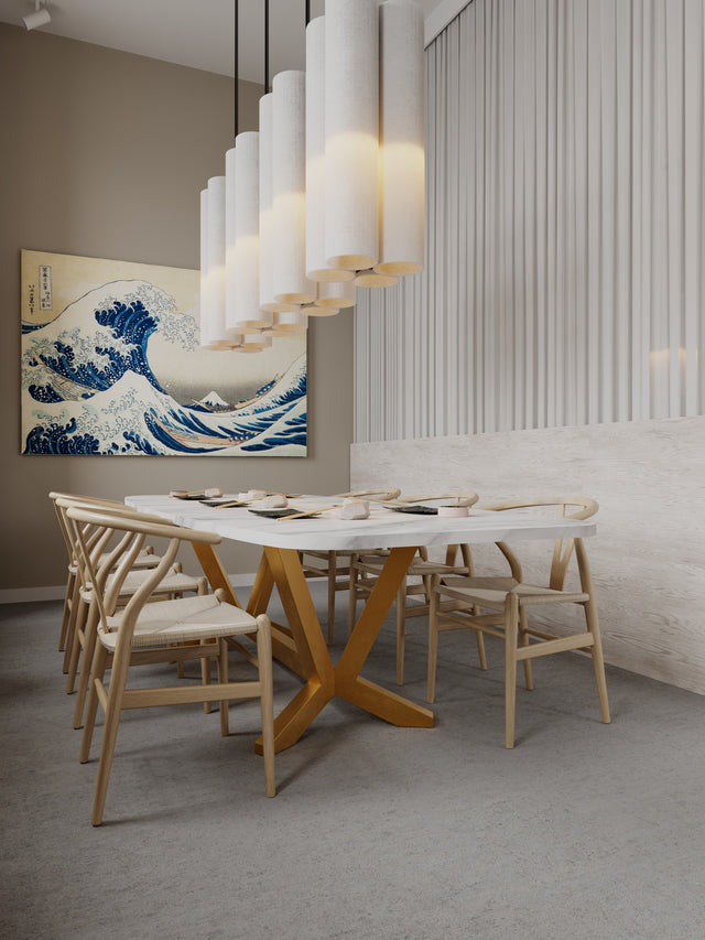 Contemporary Dining Table Base, LEXI 80.60