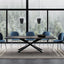 Pedestal Metal Dining Table Base, XSAVI 80.60