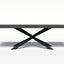 Pedestal Metal Dining Table Base, XSAVI 80.60
